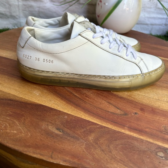 Common Projects Achilles low top sneakers transparent sole size 36 - Picture 8 of 16